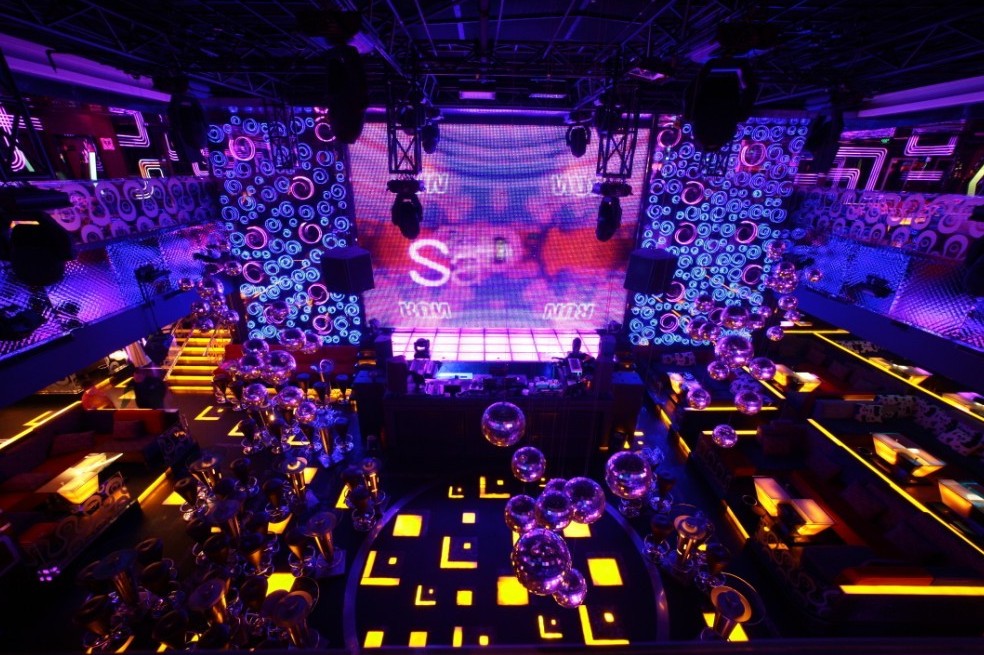 西安莎莎迪斯科俱樂部設(shè)計圖欣賞