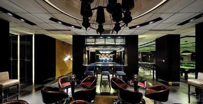 福州賓格臺球會所設計欣賞