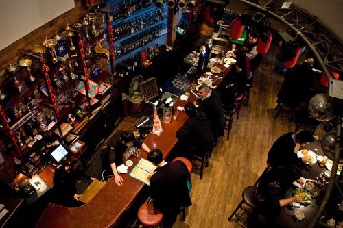 上海備受老外青睞的馬龍經(jīng)典美式酒吧設(shè)計(jì)圖欣賞