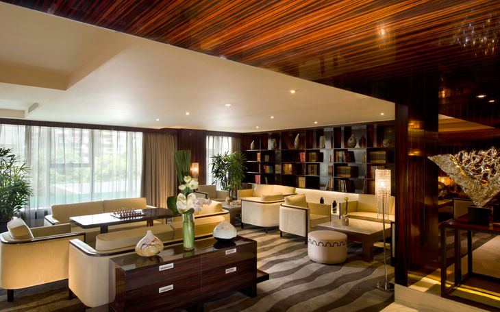 上海元一虹橋希爾頓酒店大堂設(shè)計(jì)欣賞