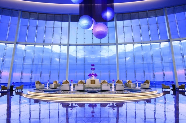 阿布扎比艾提哈德卓美亞酒店大堂設(shè)計實景圖欣賞