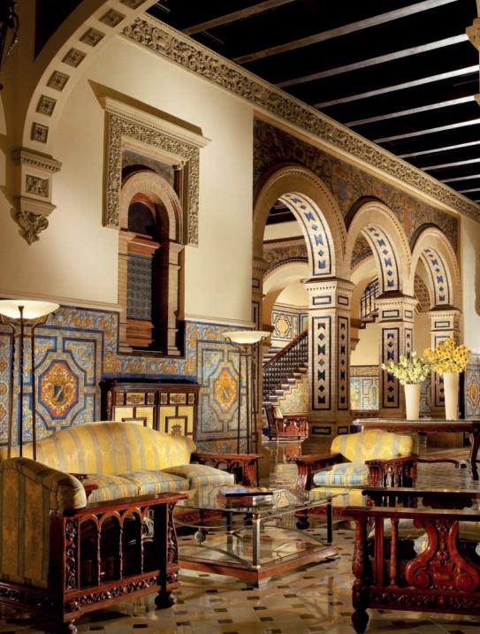 塞維利亞阿方索十三世酒店設(shè)計 精致而又典雅