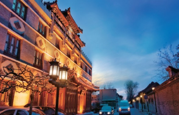 隱藏在胡同里的四合院落