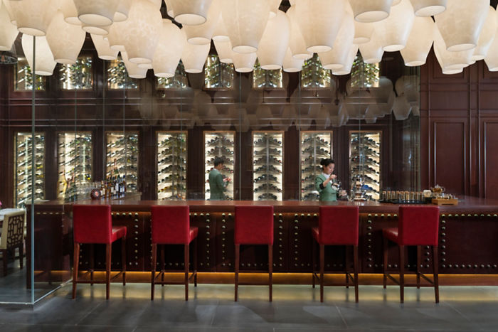 雍容中式高檔餐廳設(shè)計(jì)  雍頤庭中餐廳設(shè)計(jì)欣賞