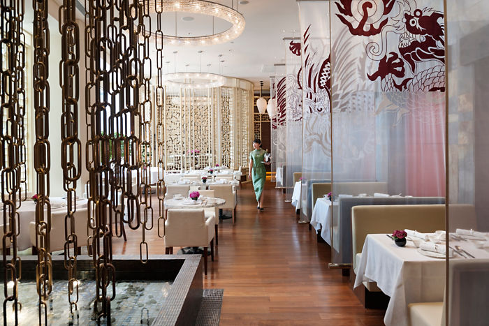 雍容中式高檔餐廳設(shè)計(jì)  雍頤庭中餐廳設(shè)計(jì)欣賞