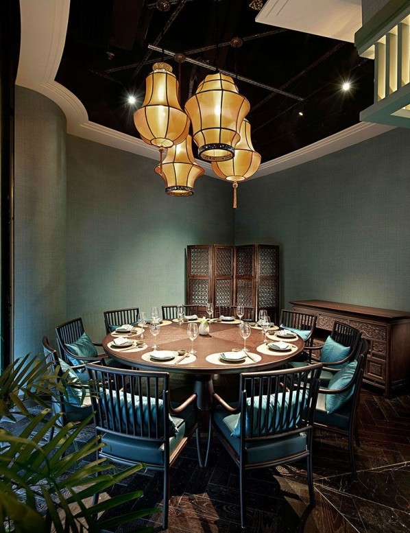 越南風(fēng)格餐飲會(huì)所設(shè)計(jì) 安南浪漫餐廳