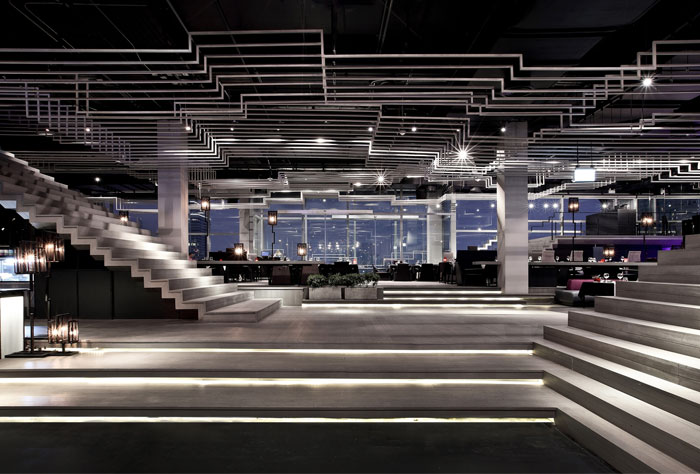 曼谷ZENSE酒吧設計 引入動態(tài)的時尚世界