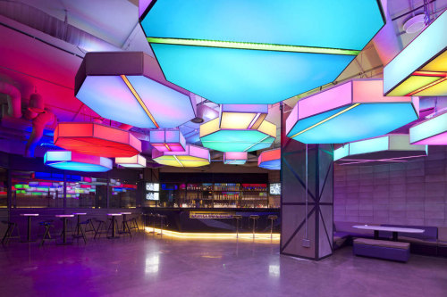 韓國(guó)八邊形俱樂部設(shè)計(jì)實(shí)景圖片欣賞