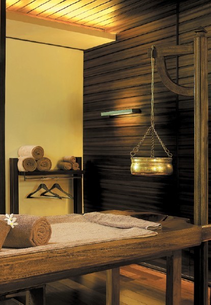 突破傳統(tǒng)組合形式 新德里香格里拉水療中心