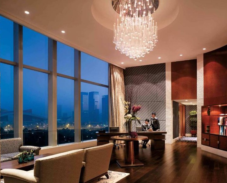 深圳福田香格里拉酒店內(nèi)部商務(wù)會所設(shè)計