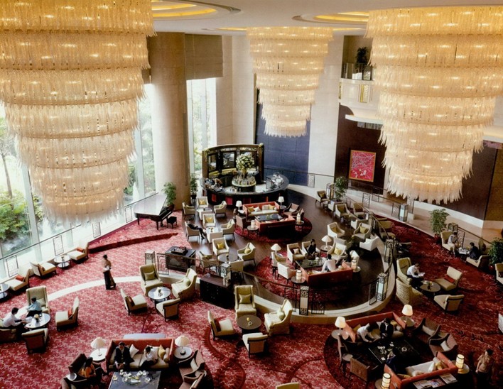 深圳福田香格里拉酒店內(nèi)部商務(wù)會所設(shè)計