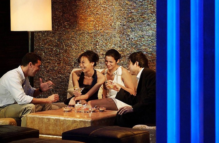 酒吧音樂會所設(shè)計之澳門奢華品牌Moet Bar