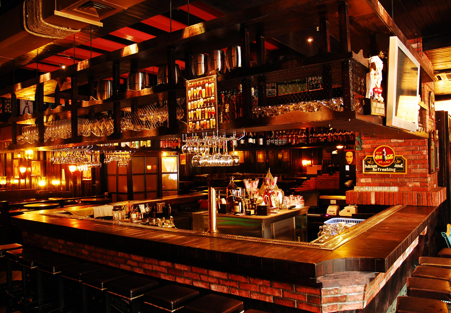 中式酒吧設計效果圖