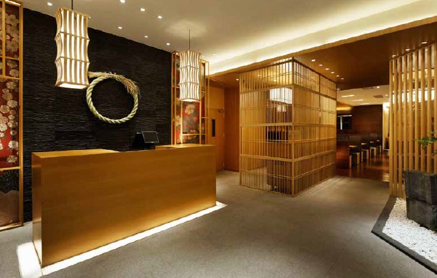 傳統(tǒng)日式餐廳 北京的勝博殿餐飲會所設計