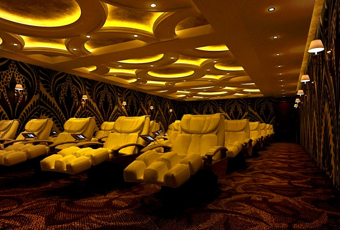 洗浴中心休息空間