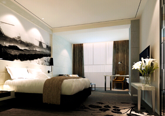 上海哲東設(shè)計速八精品酒店設(shè)計效果圖