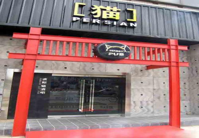 波斯貓個性酒吧設計欣賞