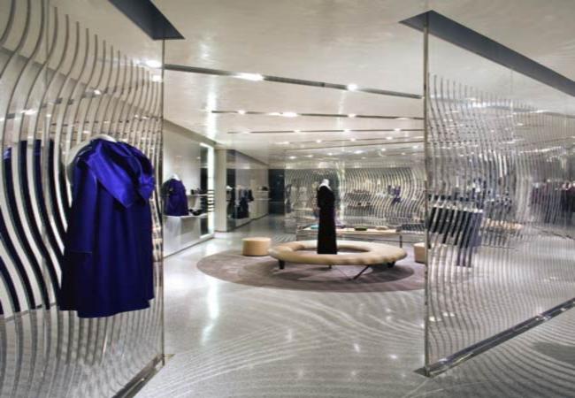 洛杉磯Alberta Ferretti女裝店設(shè)計(jì)-走道