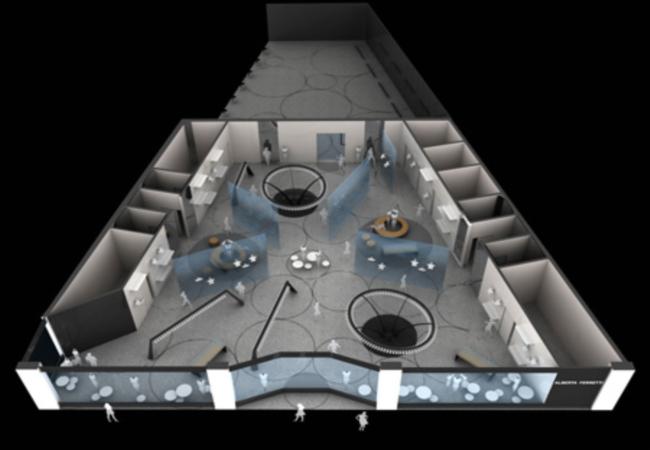 洛杉磯Alberta Ferretti女裝店設(shè)計(jì)-立面圖