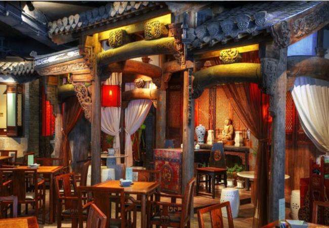 上海茶餐廳設(shè)計-大廳