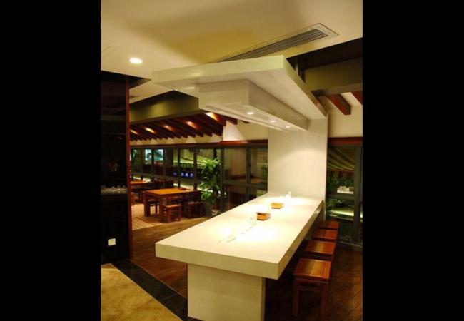 武漢某中式餐廳設計-二樓吧臺