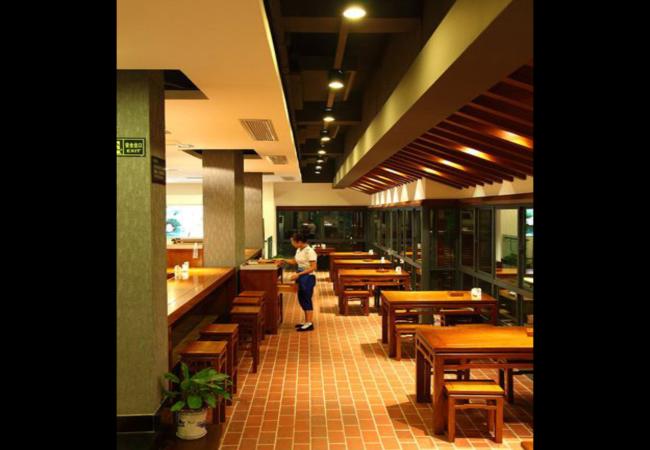 武漢某中式餐廳設計-大廳