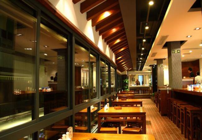 武漢某中式餐廳設計-大廳