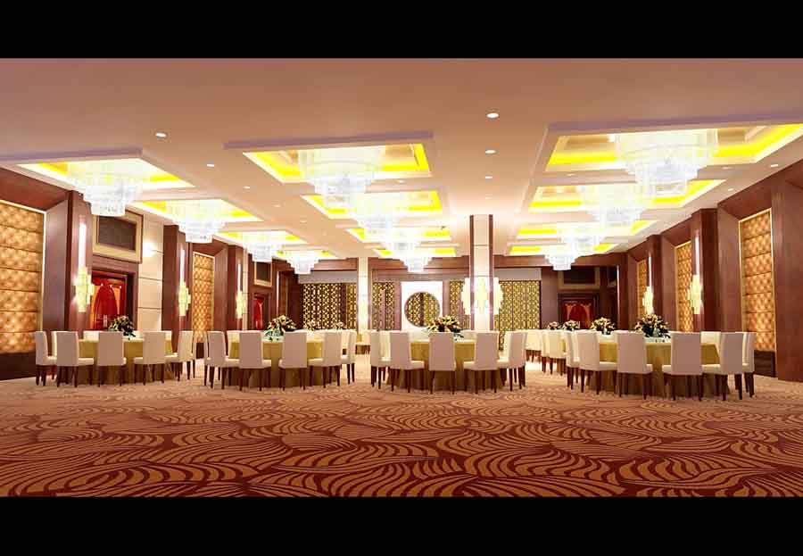 金玉蘭商務酒店室內(nèi)設計效果圖