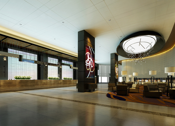 廣州嶺海國(guó)際酒店設(shè)計(jì)效果圖