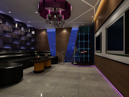ktv設(shè)計效果圖