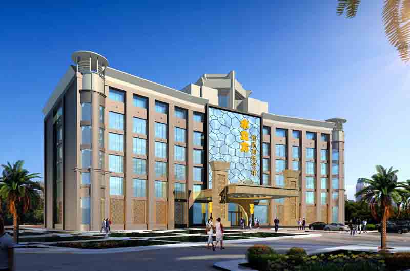 陜西西安水立方國際商務(wù)會所設(shè)計