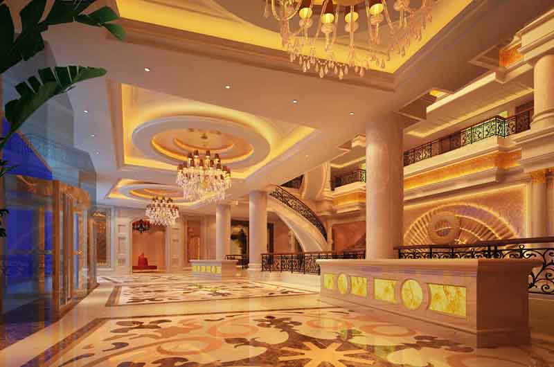 陜西西安水立方國際商務(wù)會所大廳設(shè)計