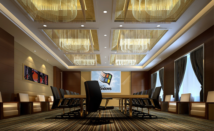 坤源溫泉酒店會議室設(shè)計