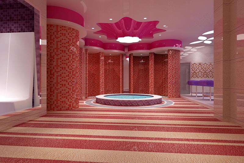 河南·信陽(yáng)光山大浪淘沙商務(wù)會(huì)所女浴區(qū)設(shè)計(jì)