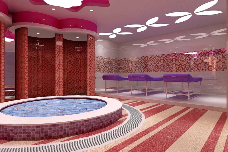 河南·信陽(yáng)光山大浪淘沙商務(wù)會(huì)所女浴區(qū)設(shè)計(jì)02