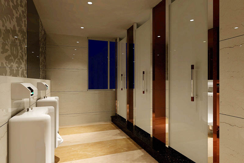 信陽(yáng)光山大浪淘沙商務(wù)會(huì)所公共衛(wèi)生間設(shè)計(jì)