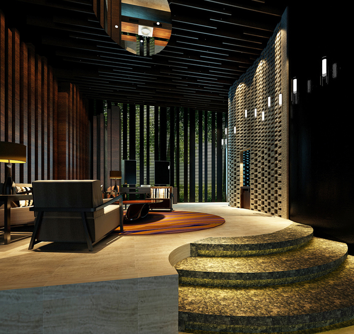 滎陽一江春水洗浴會(huì)所換鞋區(qū)設(shè)計(jì)