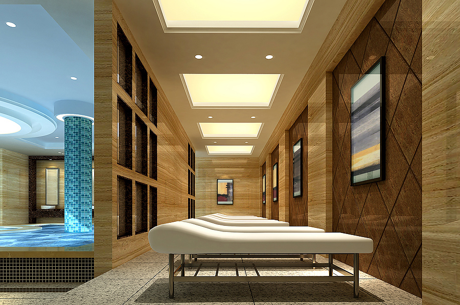 河北金港洗浴會所男浴區(qū)設(shè)計