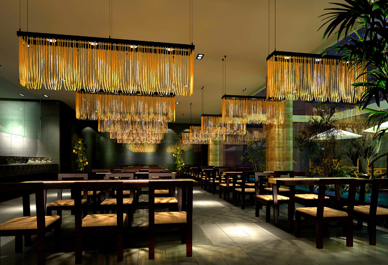 水匯國際俱樂部餐廳設(shè)計(jì)