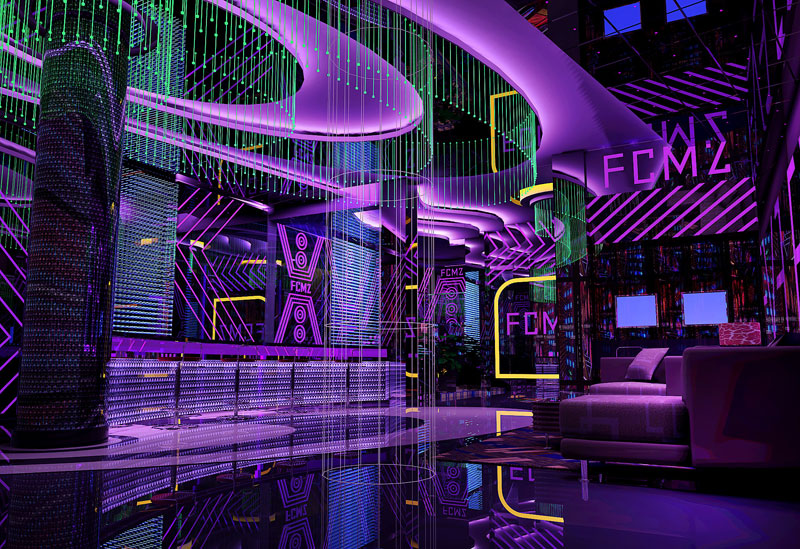 翡翠明珠夜總會(huì)設(shè)計(jì)-大廳