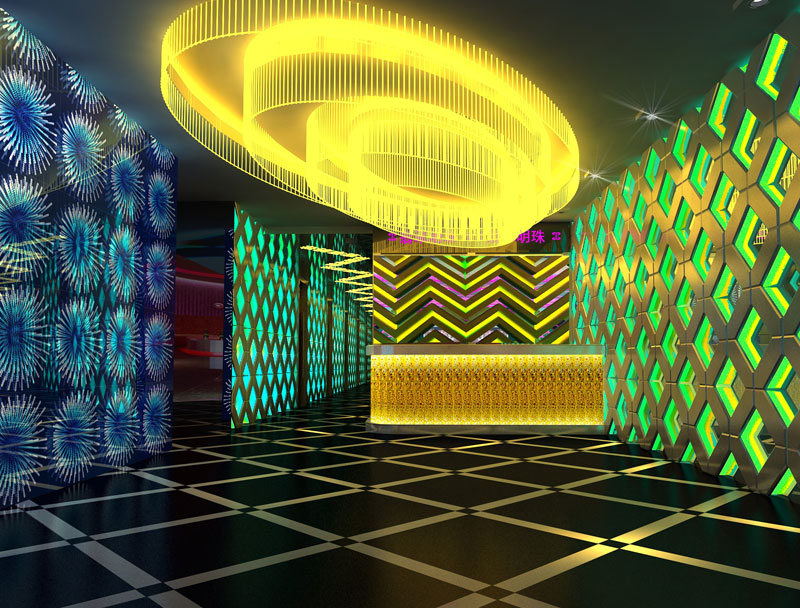 翡翠明珠夜總會(huì)設(shè)計(jì)-走道