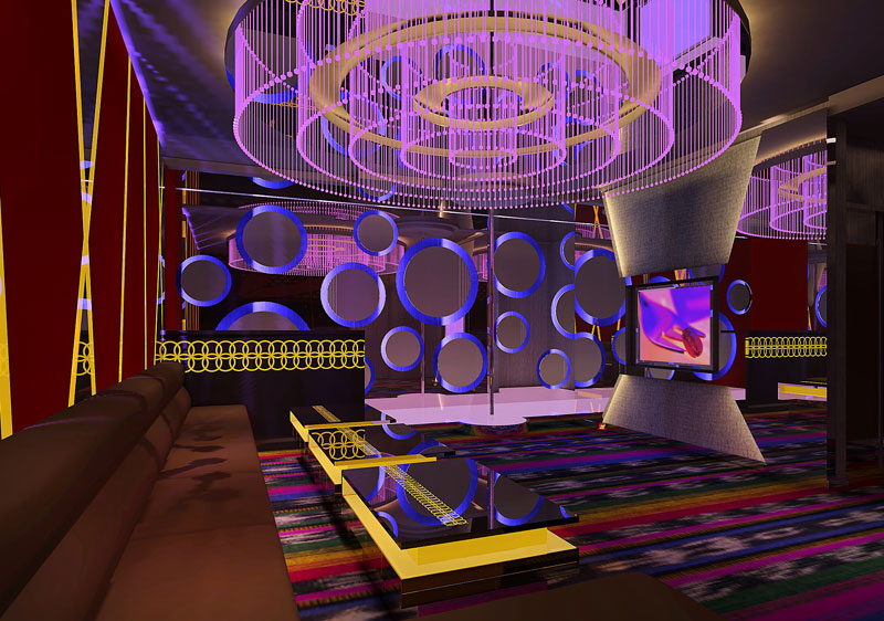 翡翠明珠夜總會(huì)設(shè)計(jì)-豪華包間