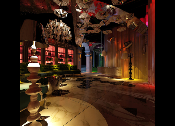 徐州愛特納酒吧設(shè)計-大廳入口