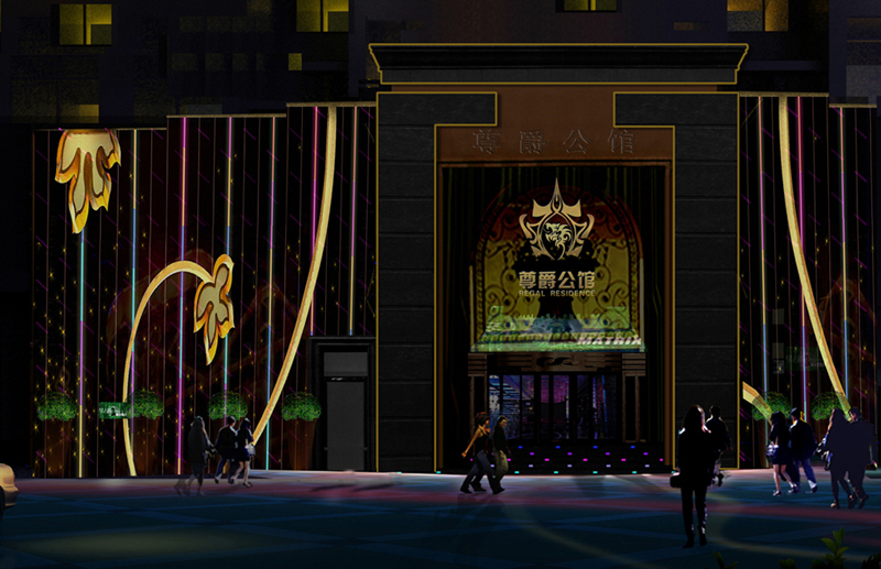 三門峽尊爵公館設(shè)計(jì)案例賞析