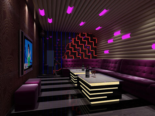 北京蘭黛娛樂會所時尚設(shè)計-包間01