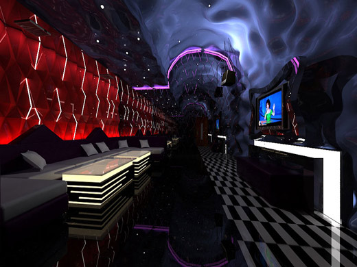 北京蘭黛娛樂會所時尚設(shè)計-包間05