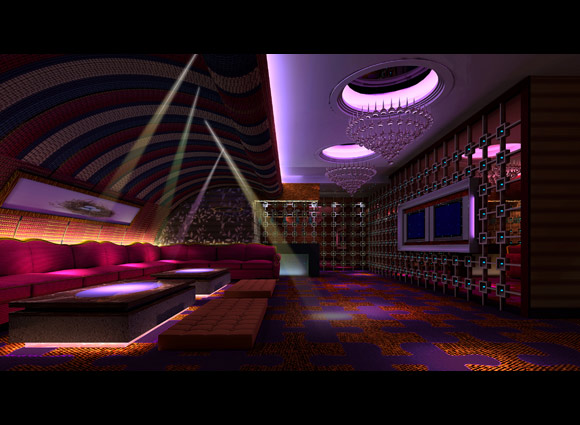 鄭州紫金娛樂會所(夜總會)設計-包間03