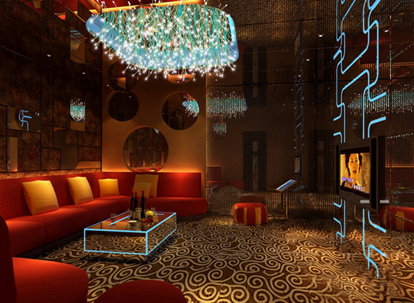 鄭州紫金娛樂會所(夜總會)設計-包間07