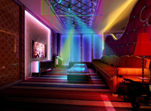 鄭州紫金娛樂會所(夜總會)設計-包間010