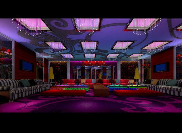 鄭州紫金娛樂會所(夜總會)設計-大包02